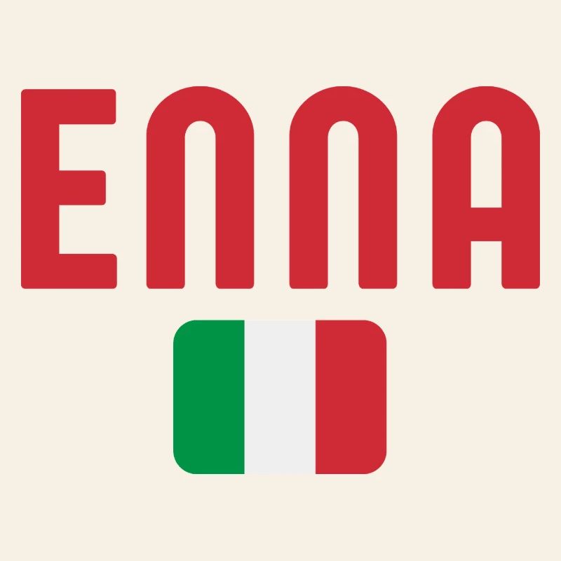Drapeau italien d’Enna