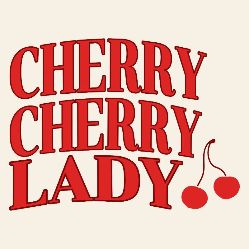 Cherry Lady Retro-Skripttypografie