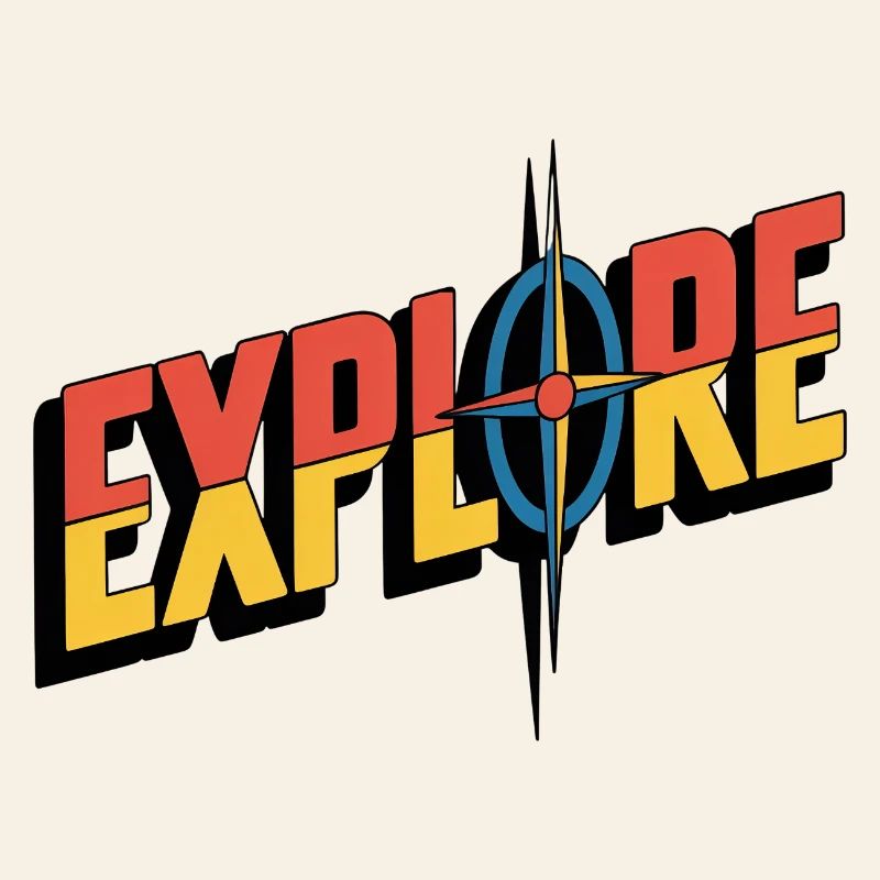 EXPLORE Kompass – Abenteuer Logo