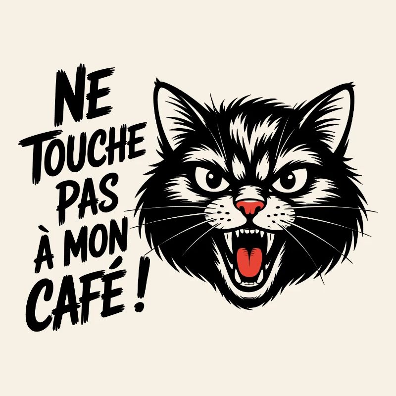 Ne touche pas à mon café !