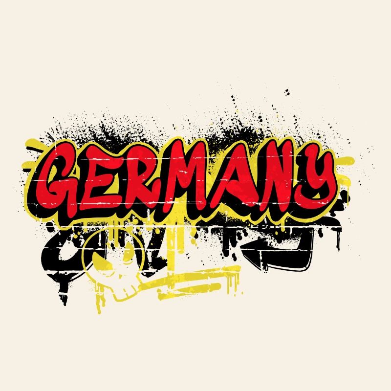 Germany Graffiti Flags Design