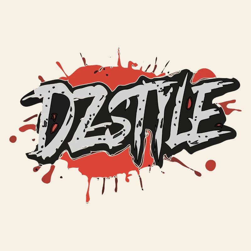 DZ Style Urbain - Graffiti Éclaboussure