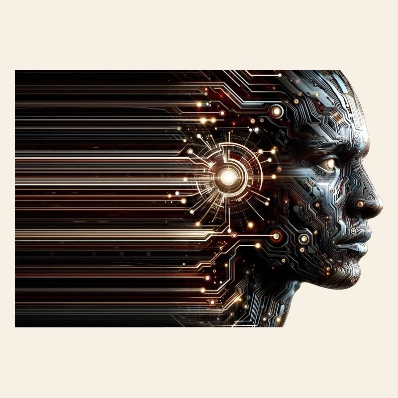 Digital Ghost Cyborg Design