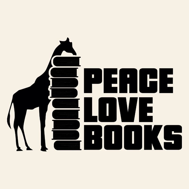 Reading Books Book Giraffe