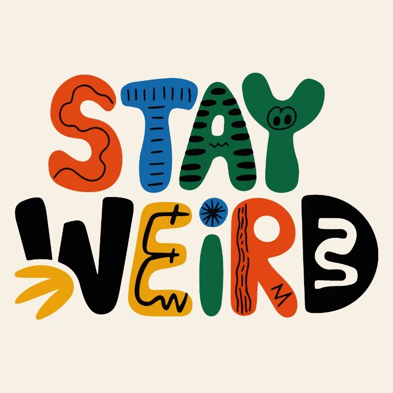 Stay Weird Design ludique