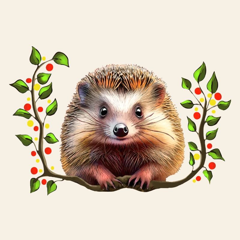 Hérisson Festif de Noël