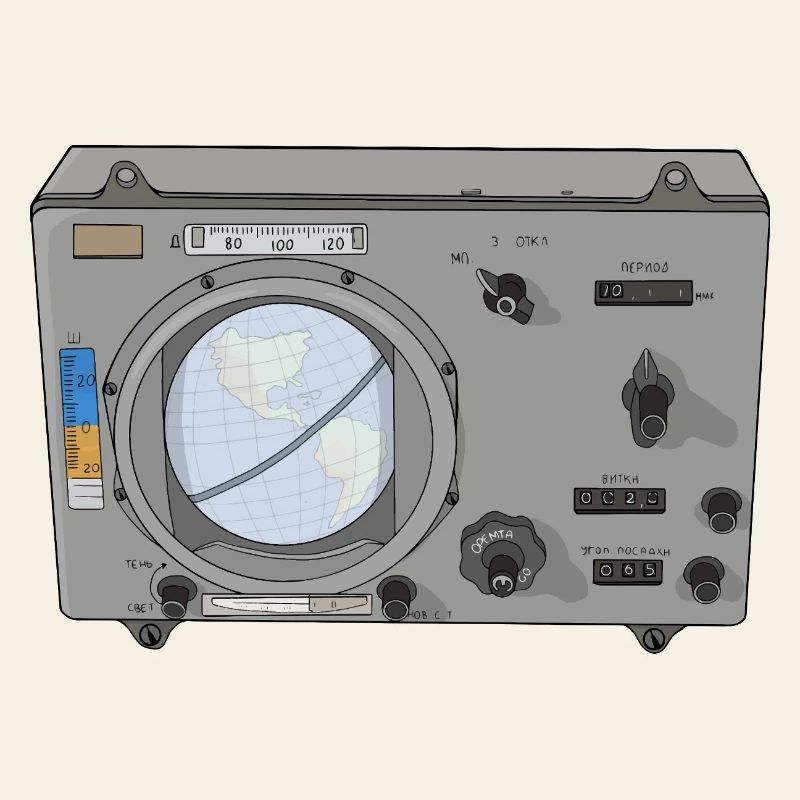 Globus Vintage Navigation Analog Device