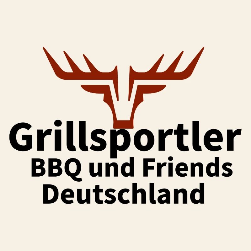 Hirschkopf Silhouette Rust