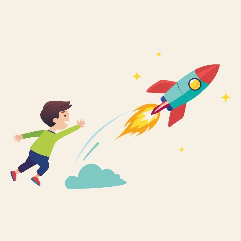 Kid Rocket Launch Abenteuer