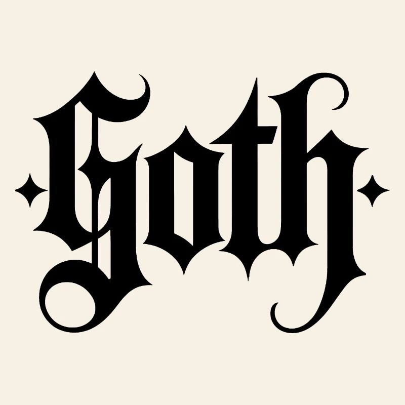 Goth Mommy - Cool Stoic Design