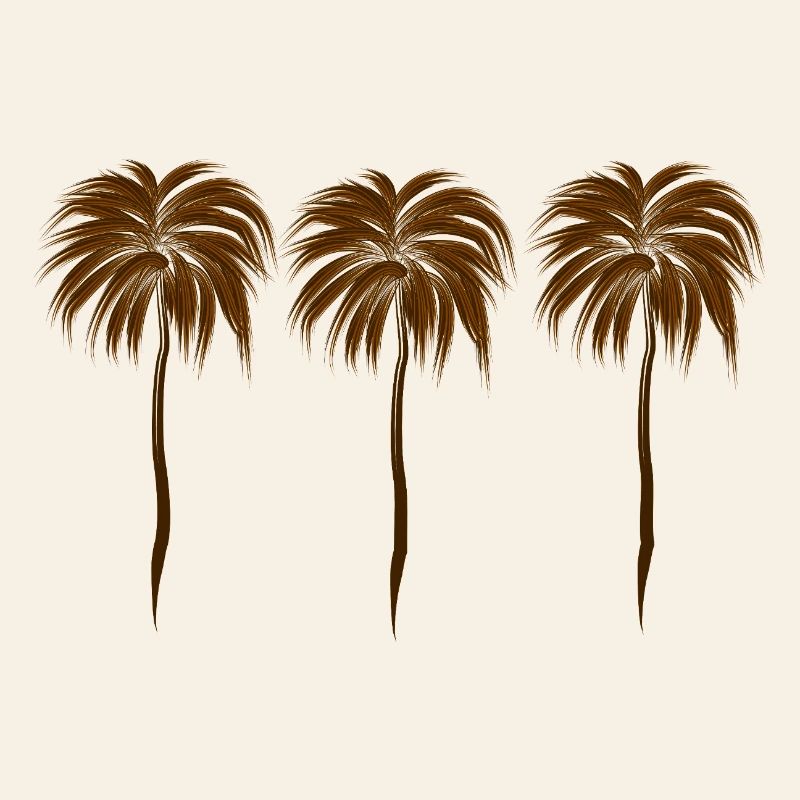Three Palm Trees