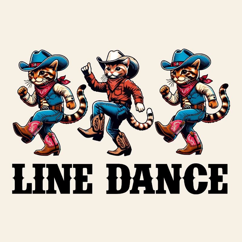 Funny Cats Dancing Line Dance