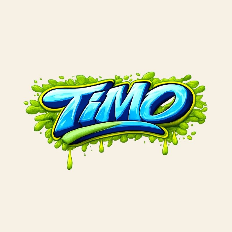 GRAFFITI NAME TIMO FOR  PERFECT GIFT PRINTABLE 