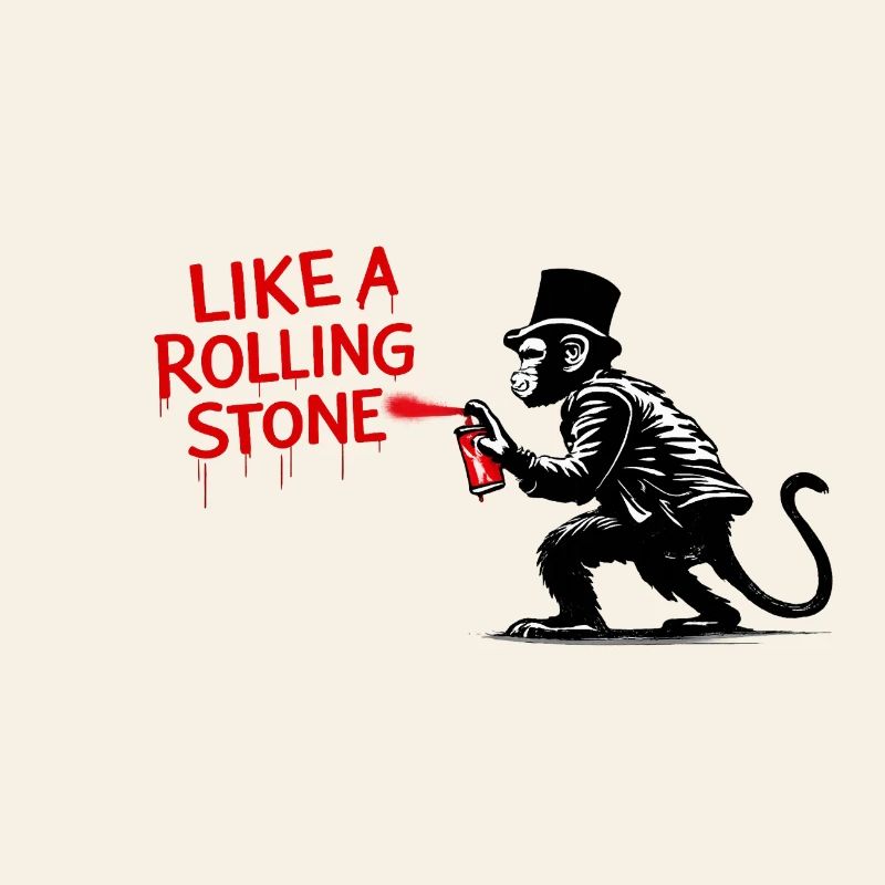 Like a Rolling Stone Monkey