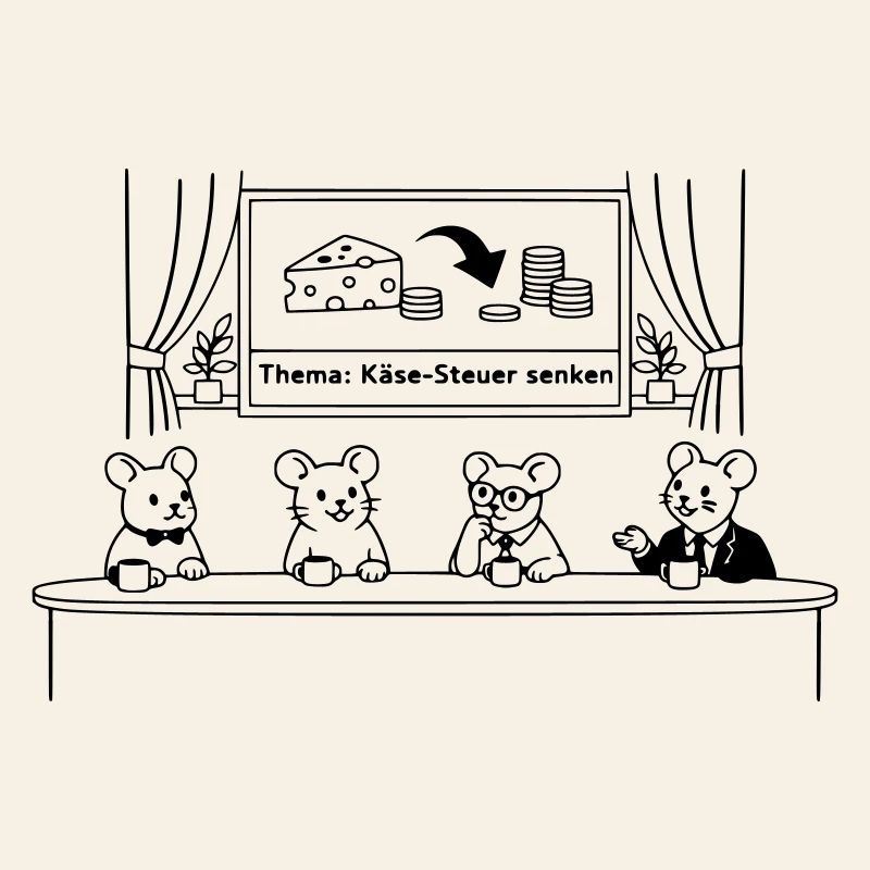 Mouse Mice Cheese Tax Lower