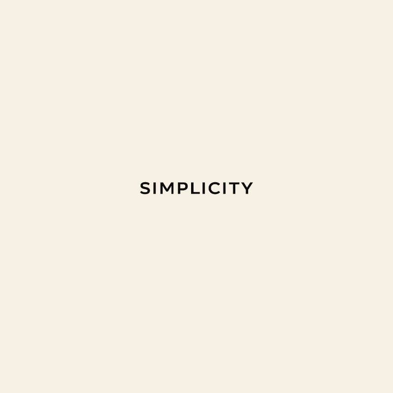Minimal Simplicity Typeface