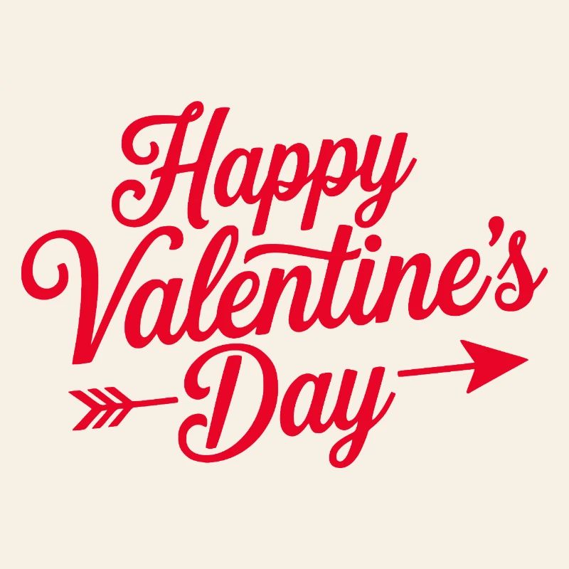 Valentine Script Herzpfeil