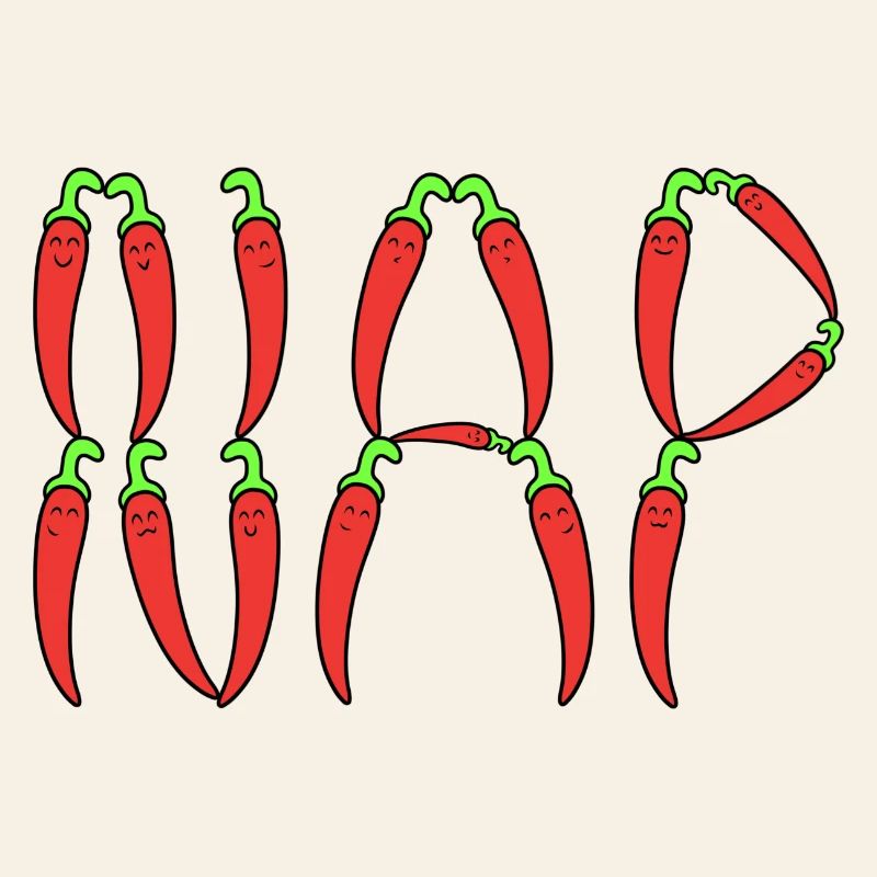 Chilischoten Nickerchen