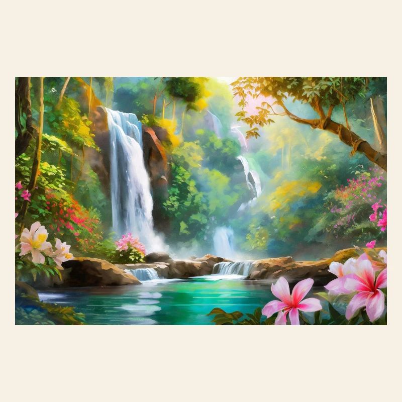 Dschungelwasserfall Traum