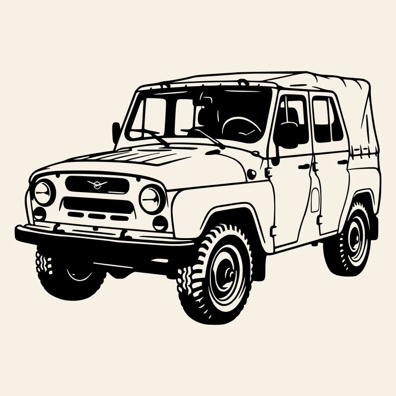 UAZ Off-Road Vehicle