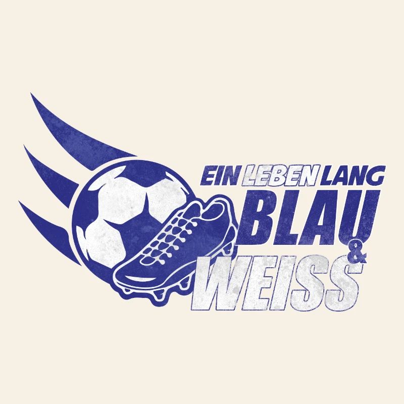 Blau & Weiss ein Leben Lang Geschenkidee