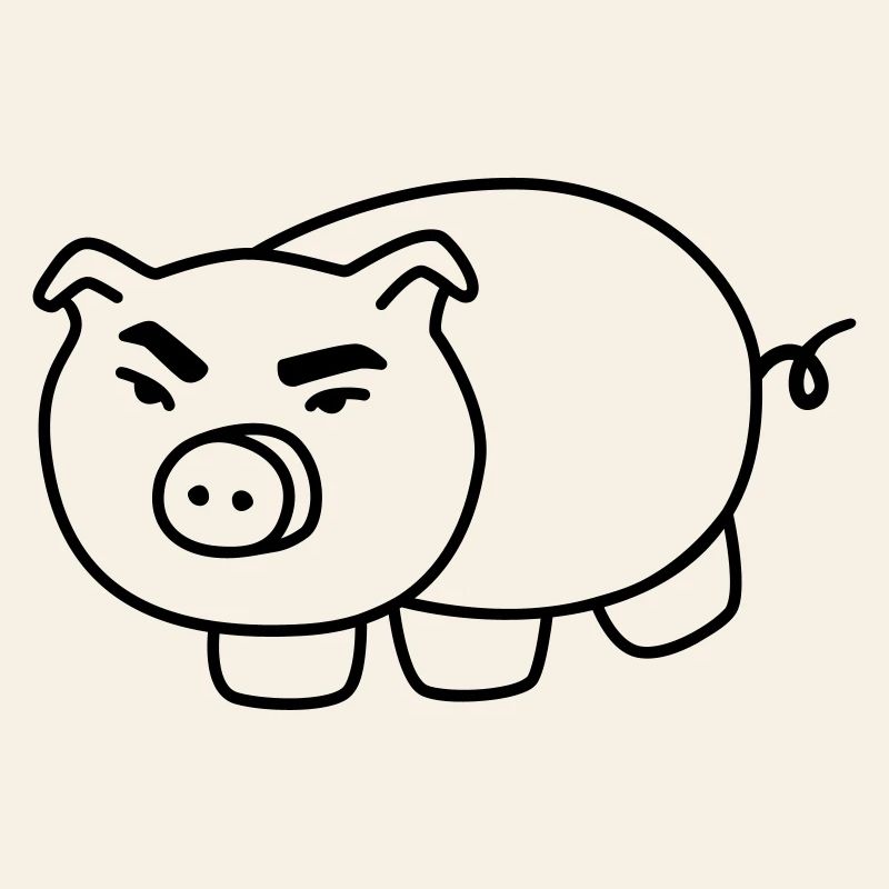 Piggy – Funny Farm Cartoon