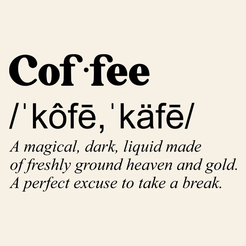 Cof Fee Minimalist Coffee Typography