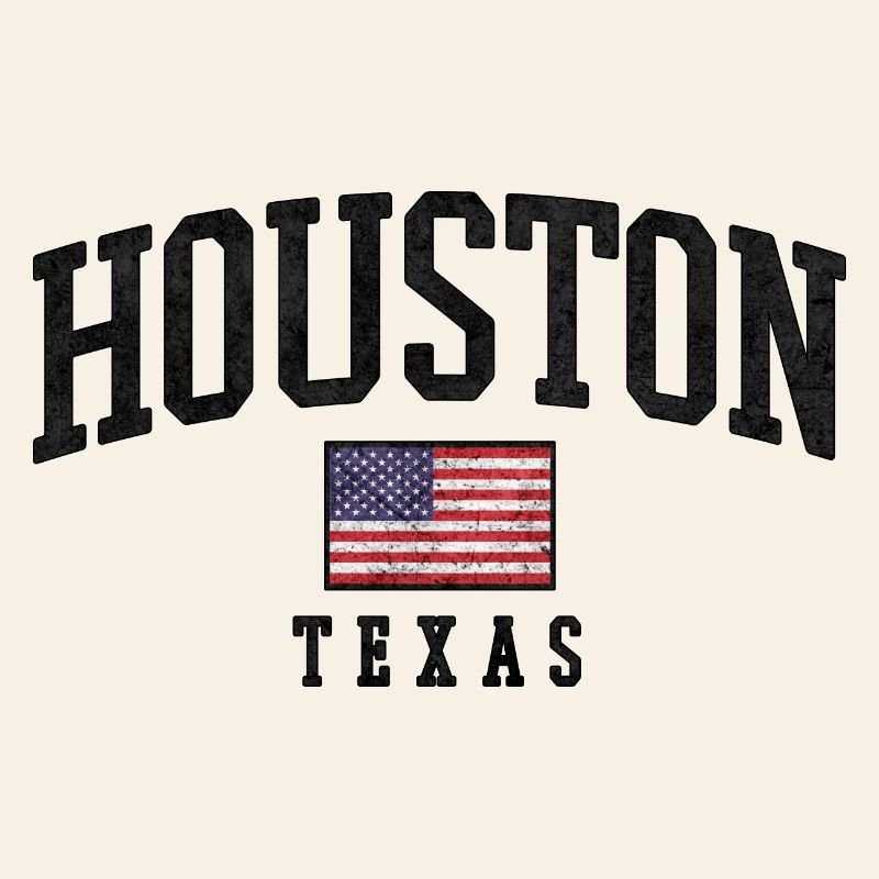 Drapeau du Texas à Houston