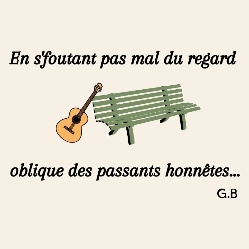 Les bancs publics