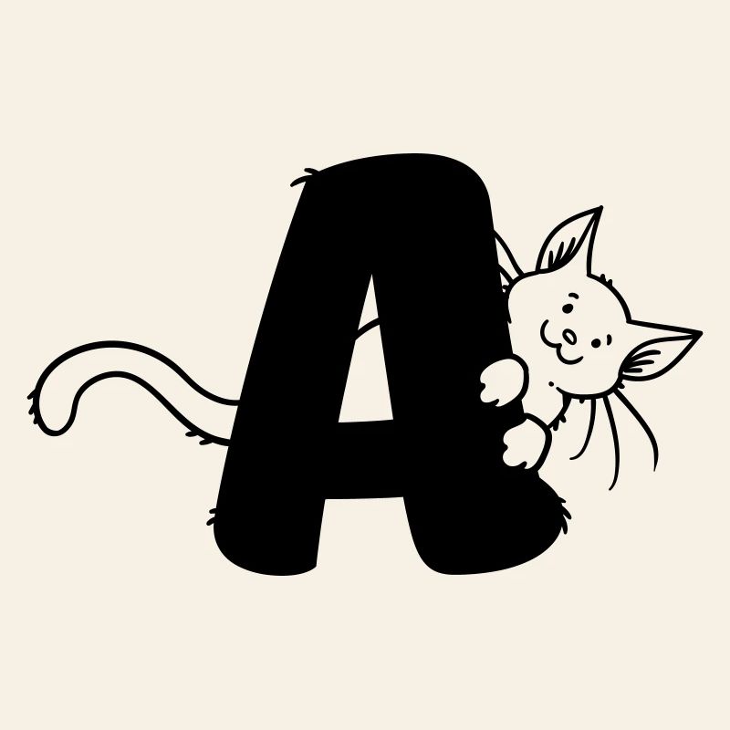 Cat Letter A