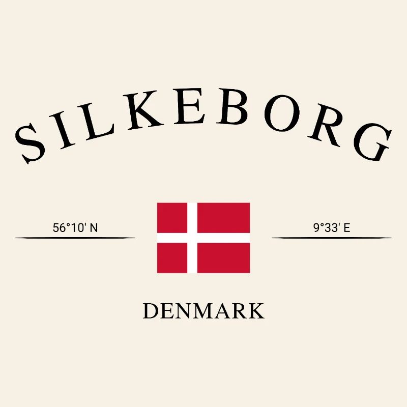 Silkeborg, Danemark – Souvenir et cadeau de Noël