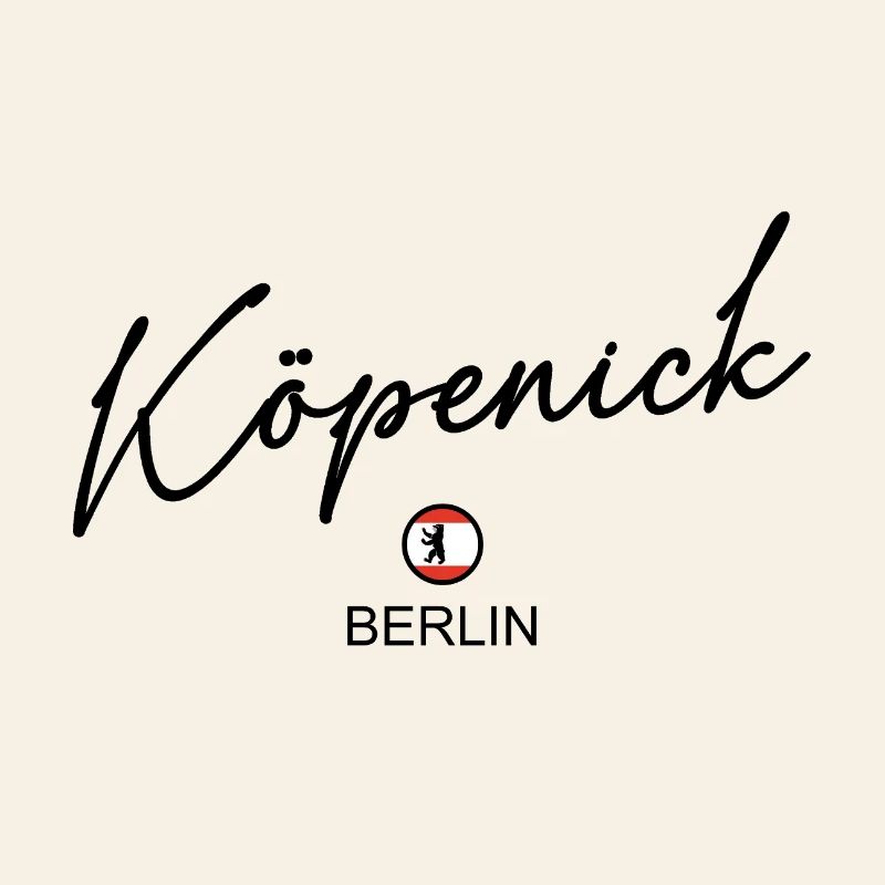 Köpenick - Berlin Flag - Berlin Bear