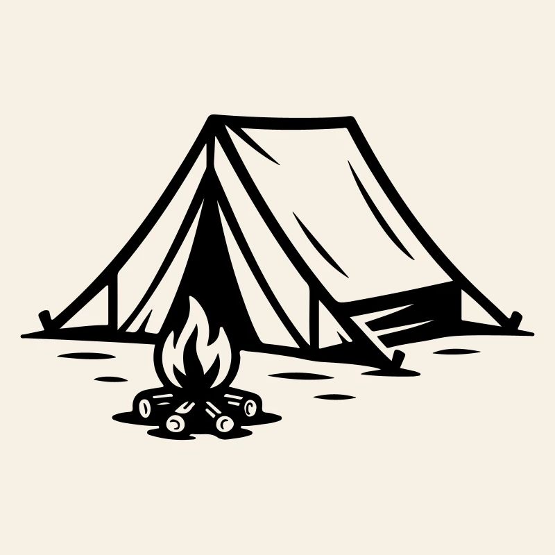 Tent Campfire