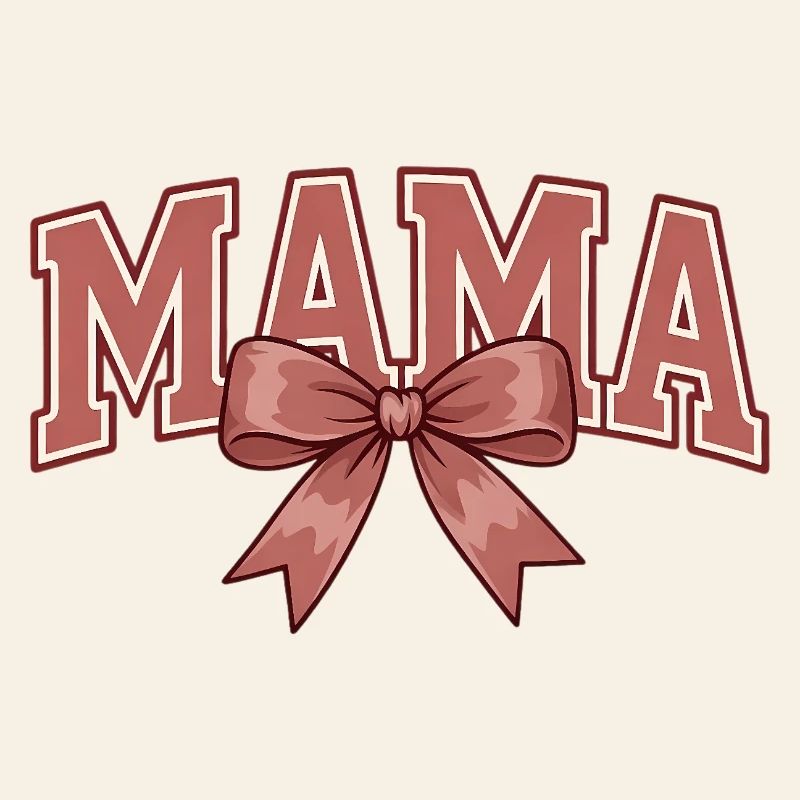 Mom Bow – Un design statement de maman mignon