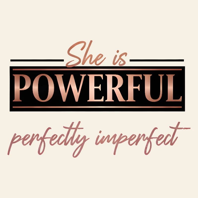 Powerful & Perfectly Imperfect – Rose Gold Design