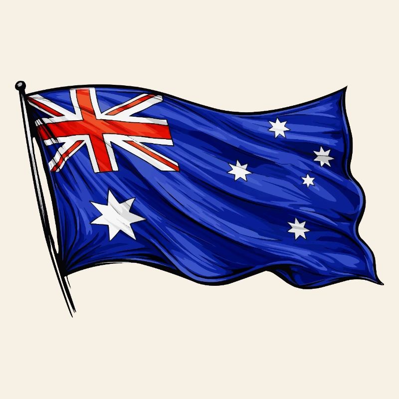 Australia Flag Pattern