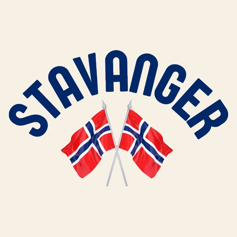 Stavanger Norway Flags