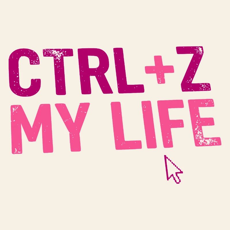 Developer Fun Tasche, CTRL + Z My Life