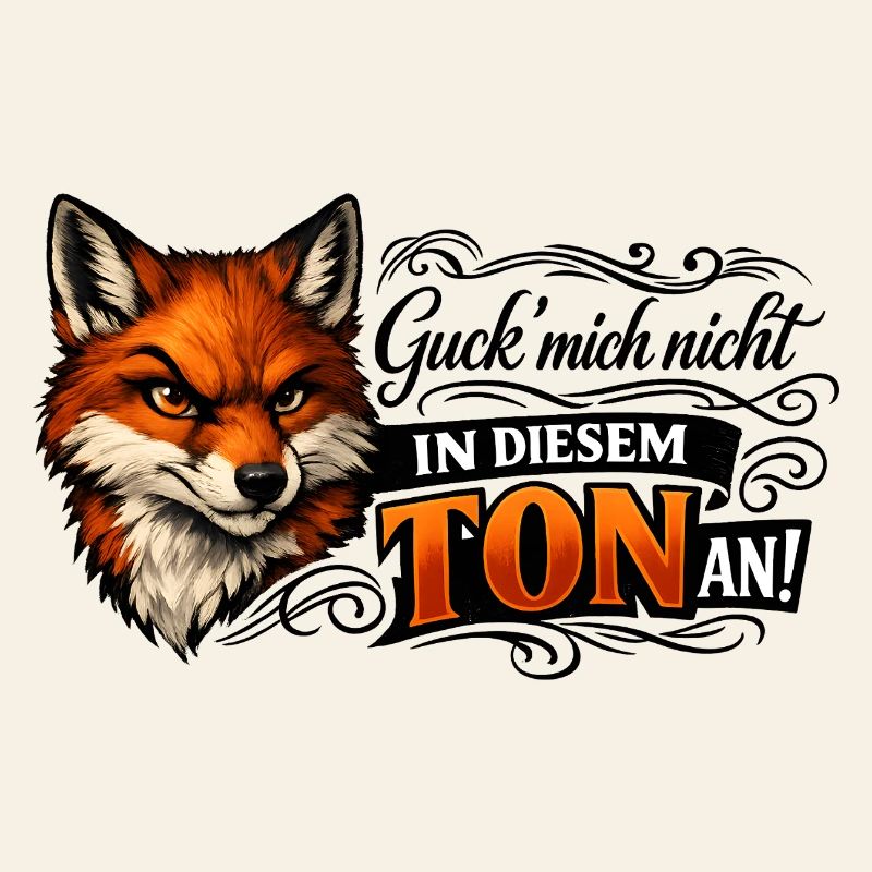 Fuchs freches Statement