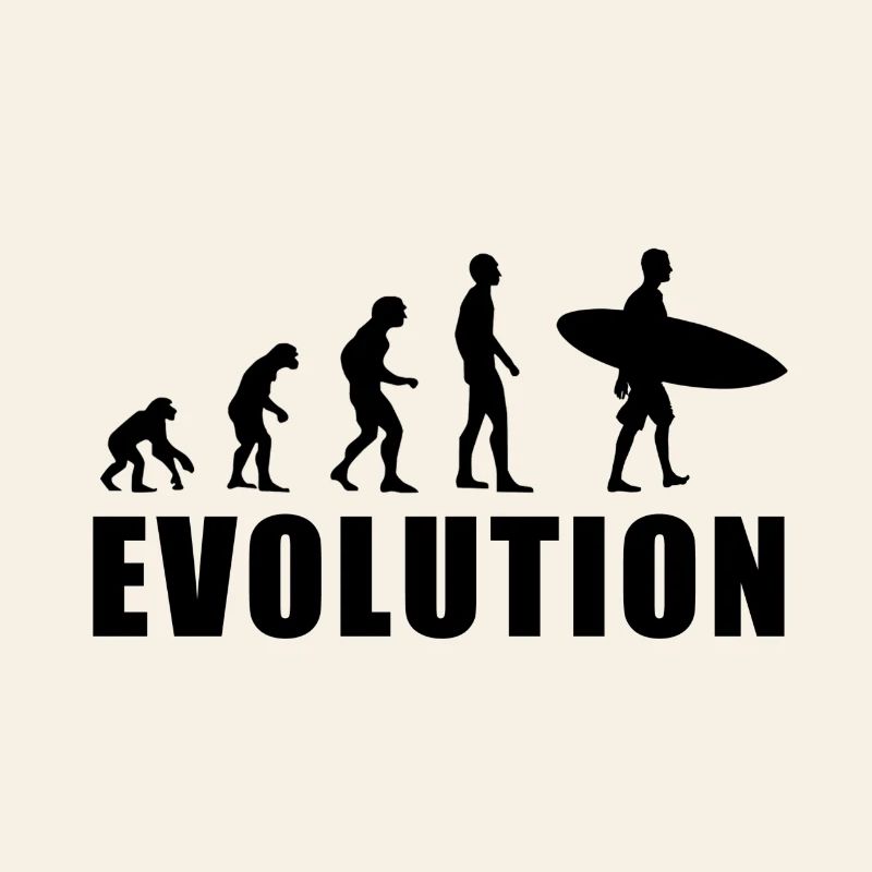 EVOLUTION Surf Schwimmen Meer Urlaub Geschenk