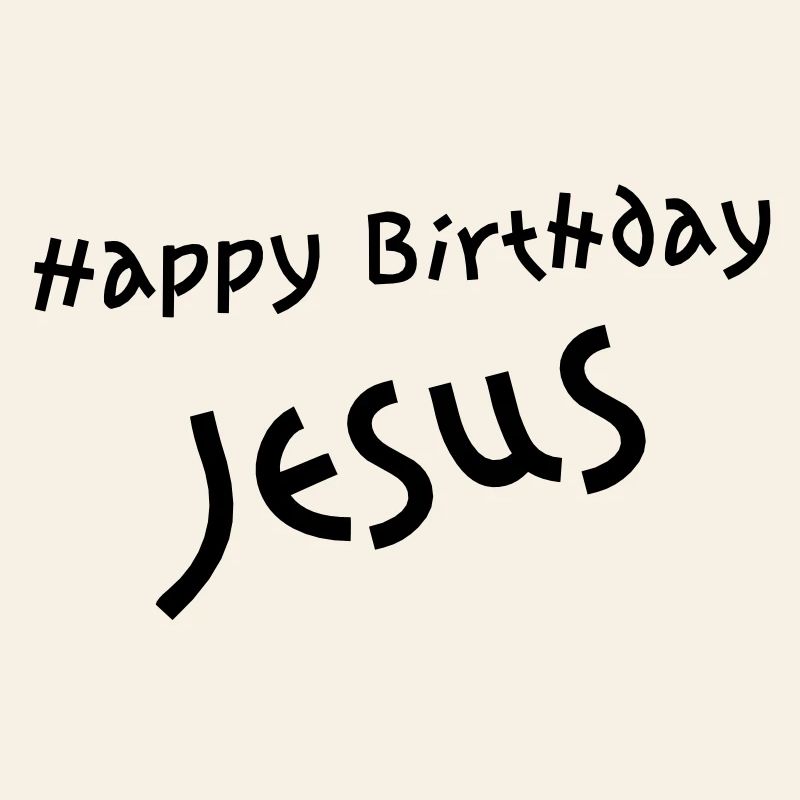 Jésus de joyeux anniversaire
