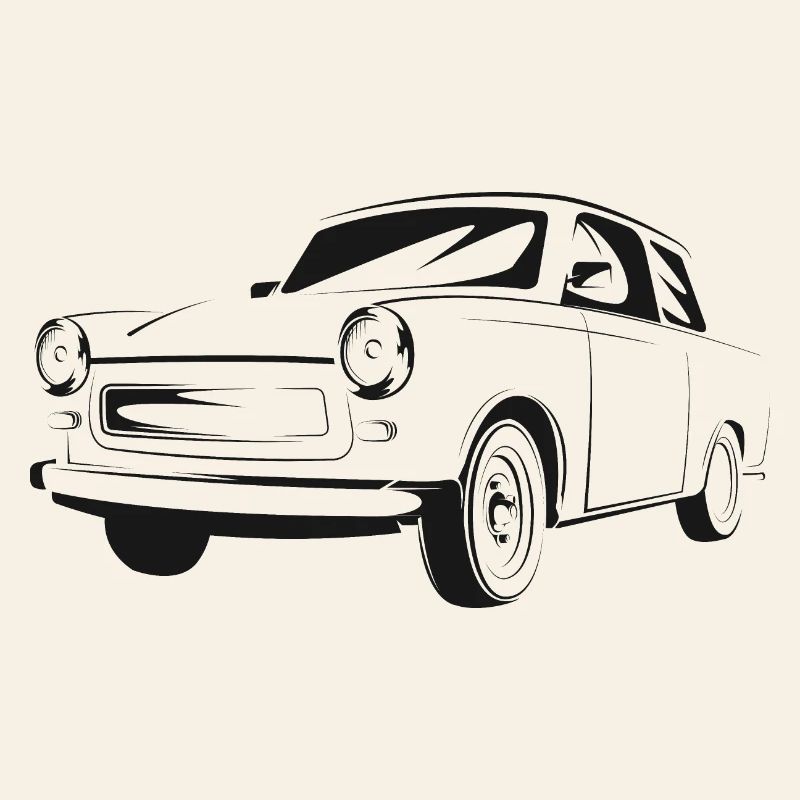  601 GDR History Symbol Trabi Oldtimer