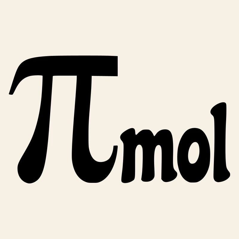 Pi mole for mathematicians, nerds chemistry number #