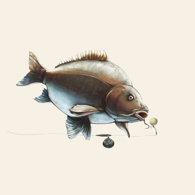 Conception du gréement de pêche Mirror Carp Ronnie