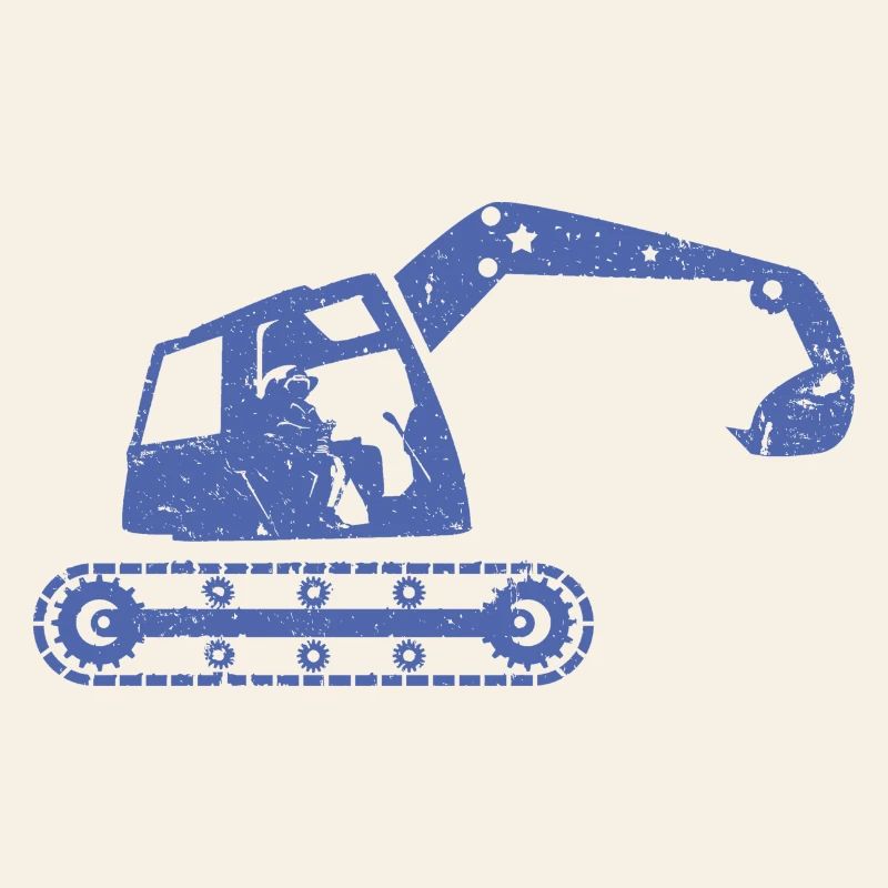 Bagger Baggerfahrer Baugeräteführer