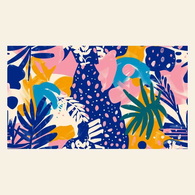 Tropical Abstract Pattern