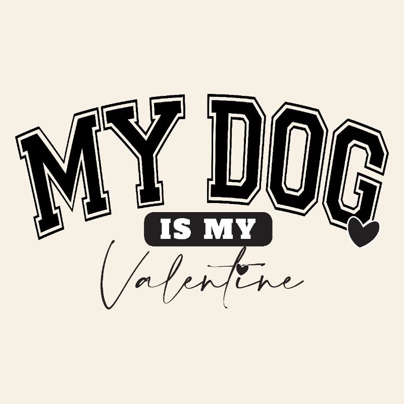 MON CHIEN EST MON VALENTIN