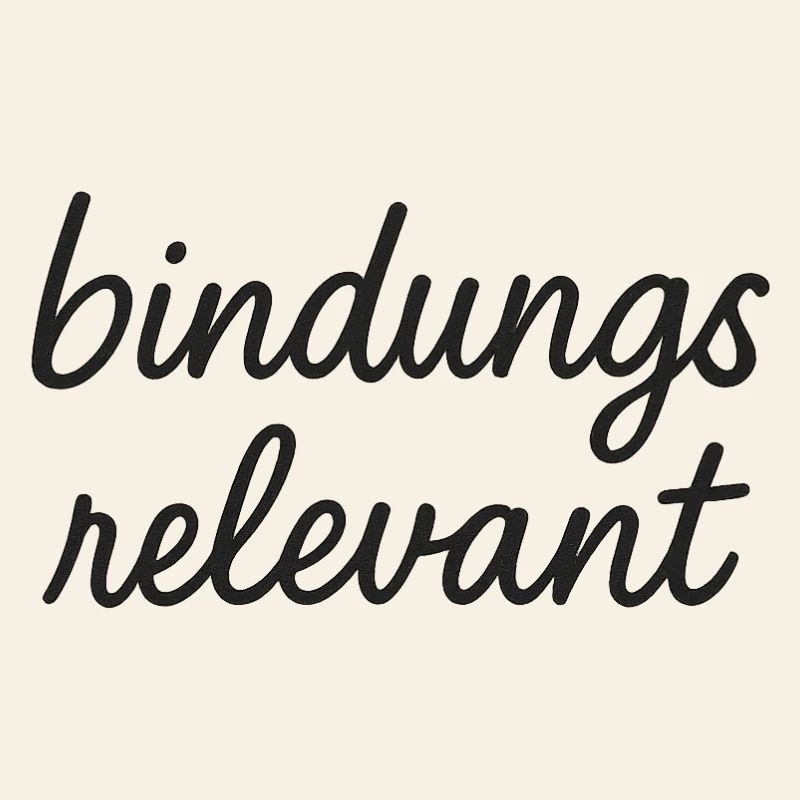 bindungsrelevant schwarz 