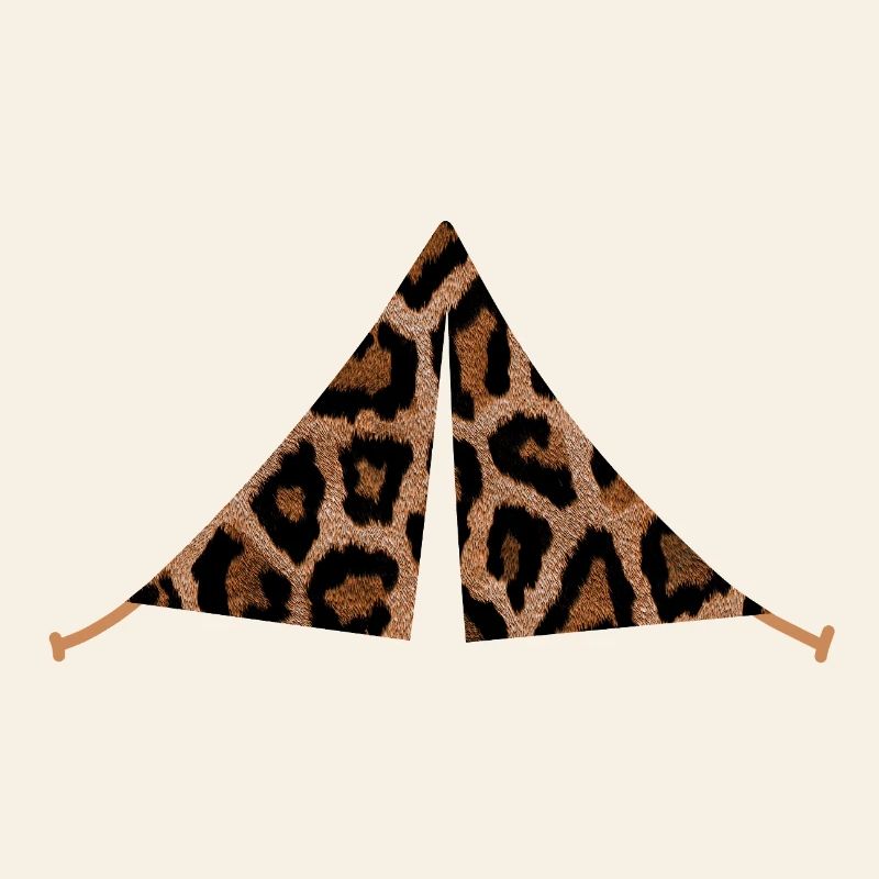 Tent Camping Leolook Leopard Pattern Camper Outdoor