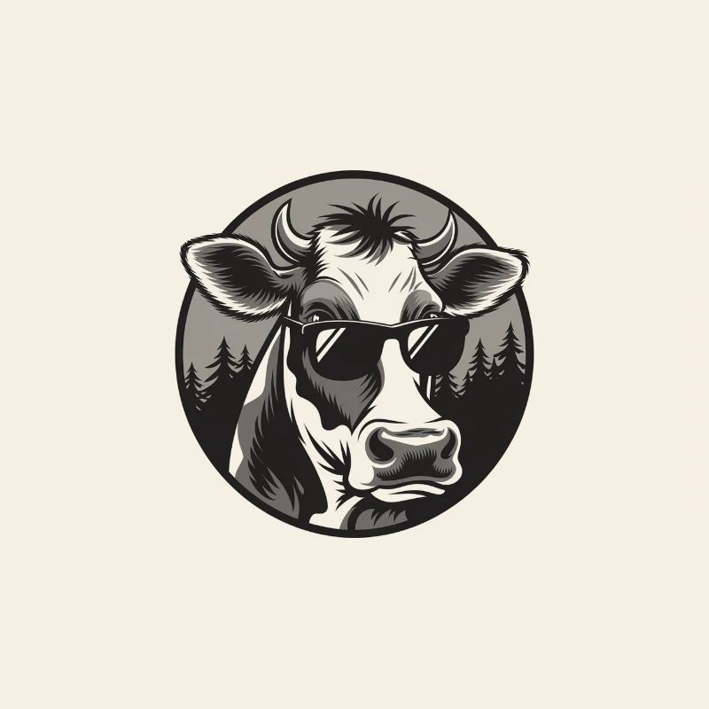 Vache vraiment cool